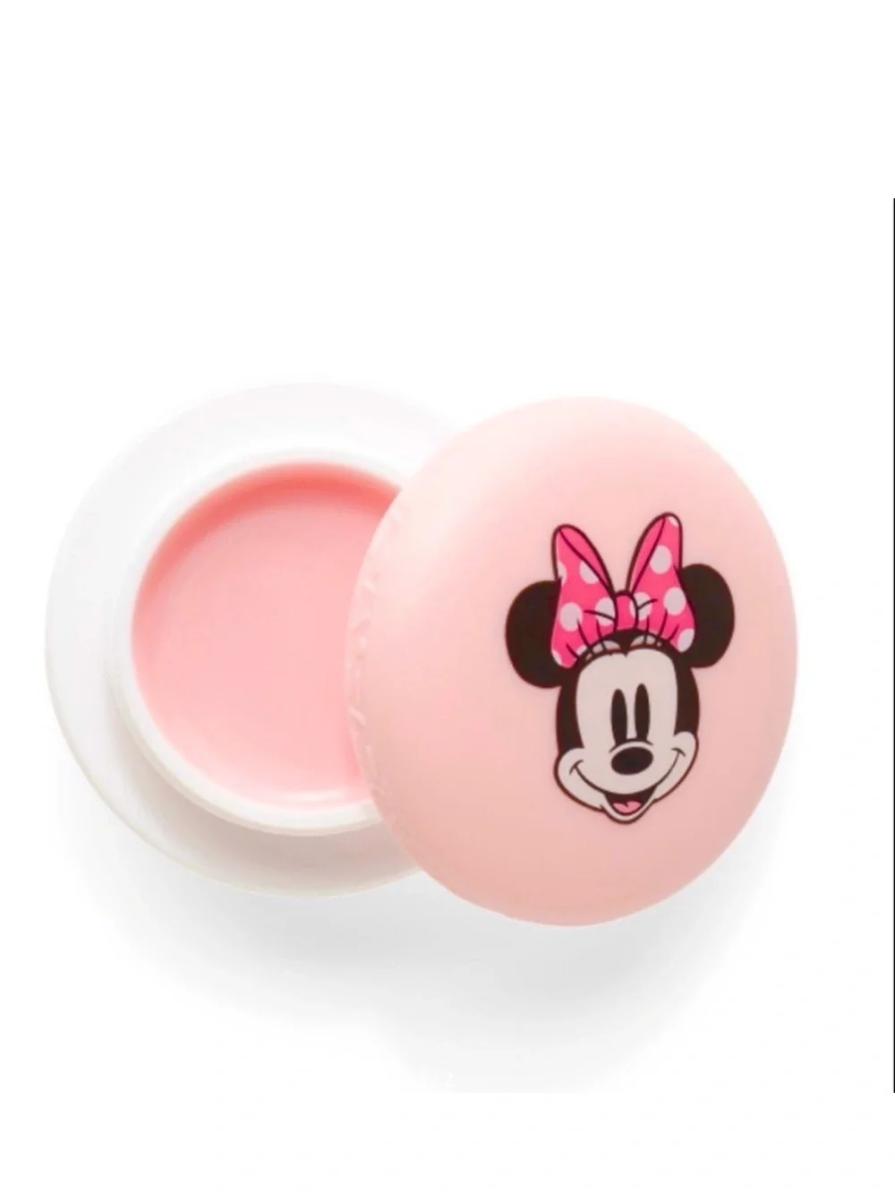 NEW bundle of 2 CRÈME shop Macaron Lip Balm Disney Minnie Mouse PINK Strawberry